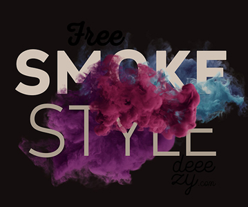 Awesome Smoke Style Presentation Mockup Free Download