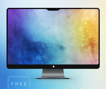Freebie : Awesome iMac Pro Mockup