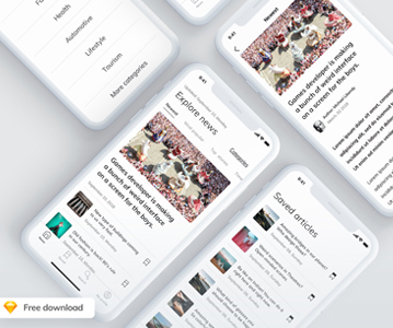 Free Download Creative & Useful Articles Reader – iOS App (2019)