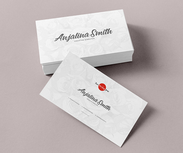 Awesome Top Brand Business Card PSD Mockup Free Download