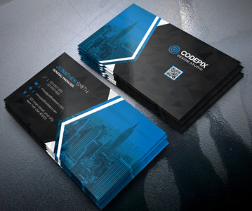 Free Download Elegant Business Cards PSD Template Design (4 Color Options)