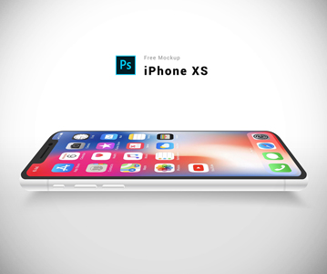 Free Download Awesome iPhone XS Mockup (PSD)