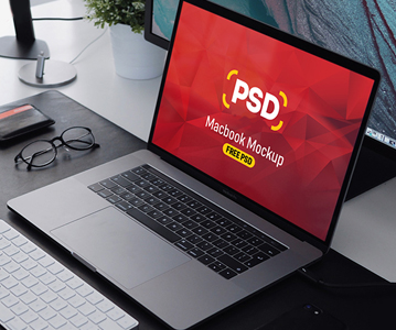 Free Download Awesome Macbook Pro Mockup (PSD)