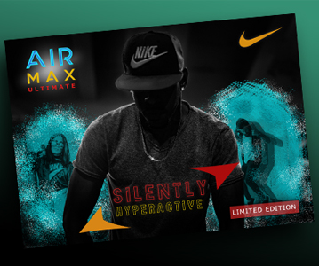 Free Download Awesome Nike Poster Design (PSD)