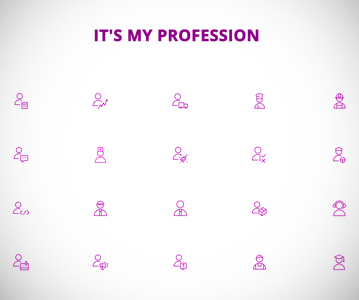 Free Download Creative profession Icon Collection