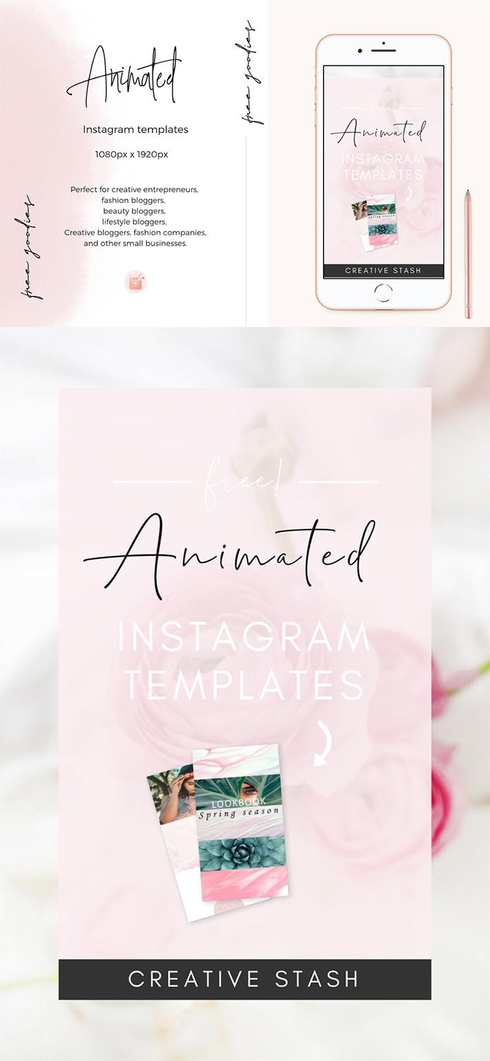 Awesome Animated Instagram Story Template