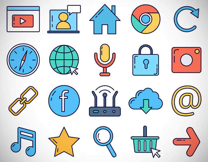 Internet Vector Icons