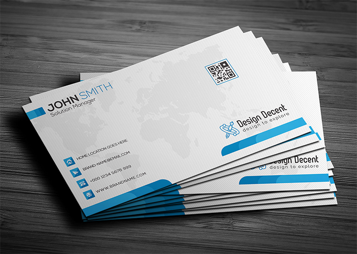 Attractive Fresh Business Card