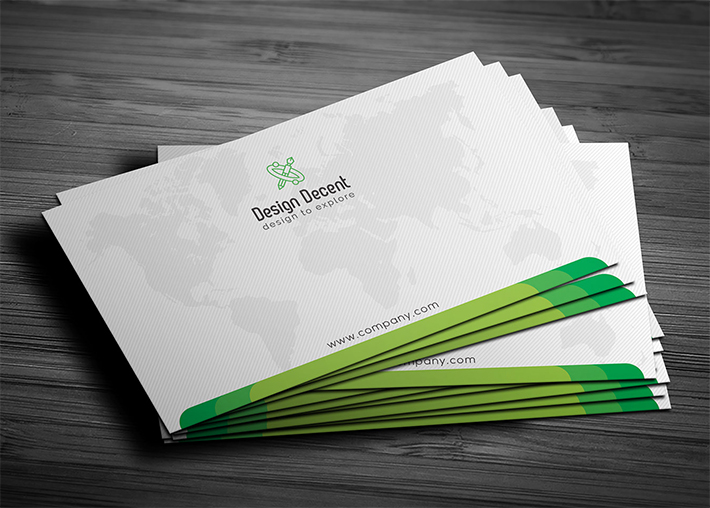 Attractive Fresh Business Card