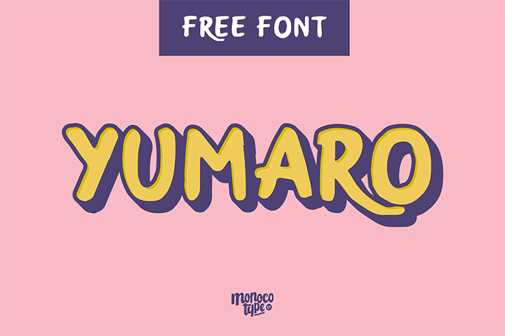 Elegant Yumaro Brush Font