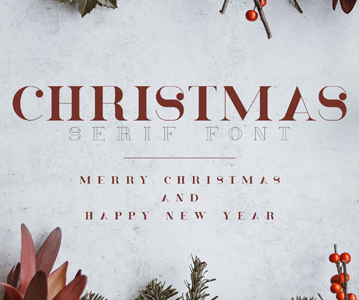 Freebie For New Year : Awesome Christmas Special Font For Designers