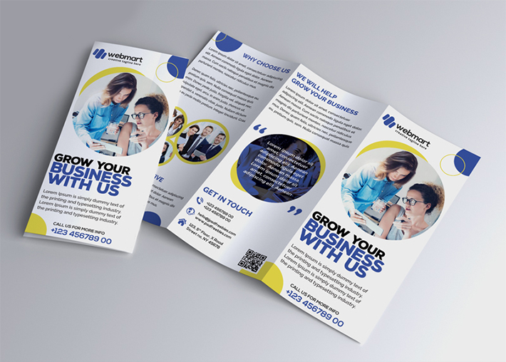 Awesome Business Trifold Brochure