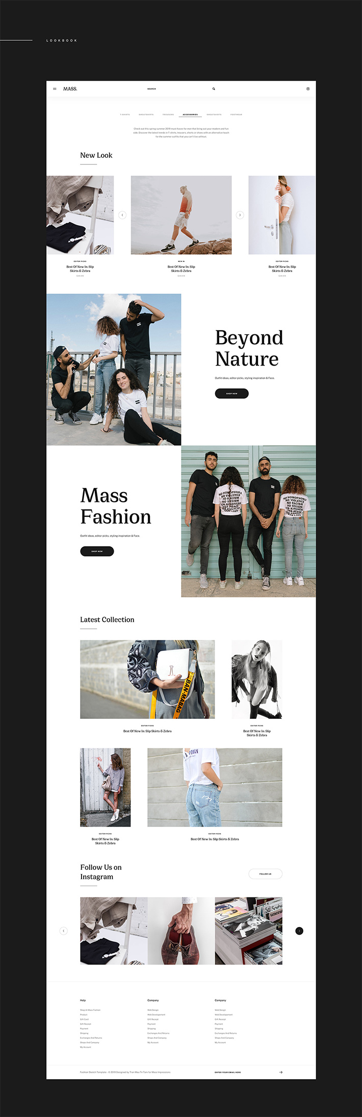 Creative Fashion App Template