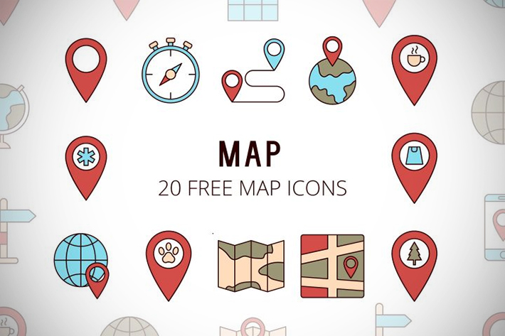 Creative Map Icons