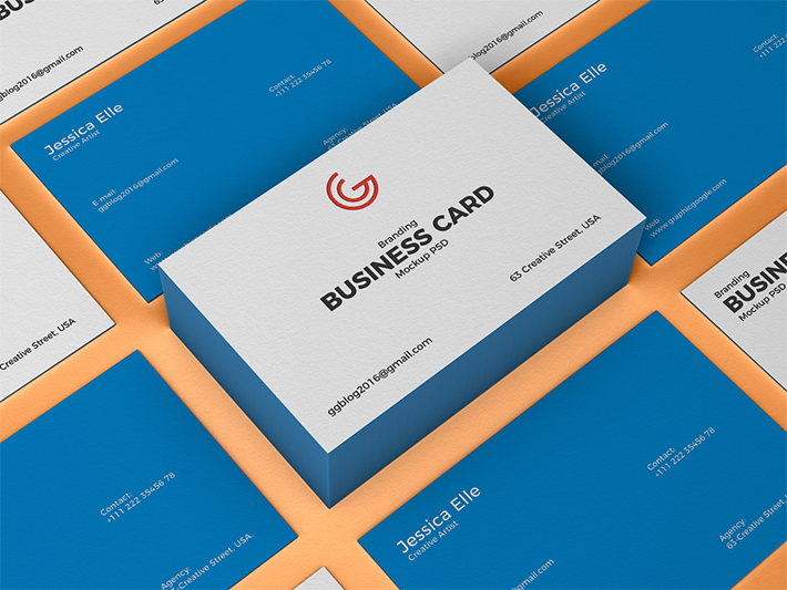 Creative Business Card Mockup