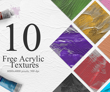 Free Download 10 Elegant Hand Painted Textures For Designers