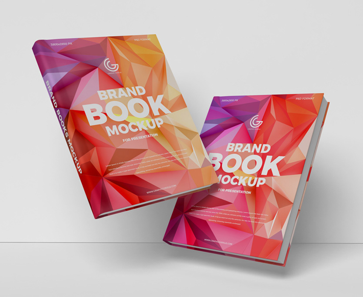 Creative Brand Books PSD Mockup
