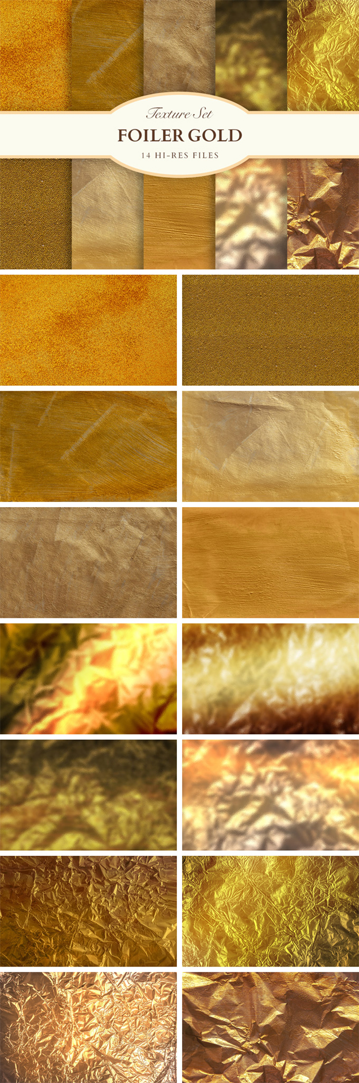Creative High Resolution Gold Textures