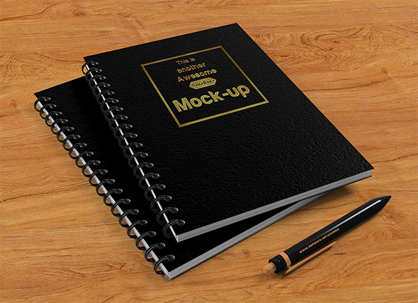 Awesome Notebook Mock-up