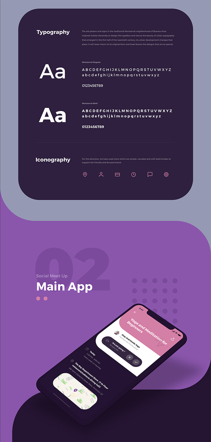 Awesome Social Meet Up iOS UI Kit