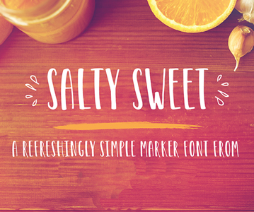 Free Download Elegant Salty Sweet Marker Font For Designers