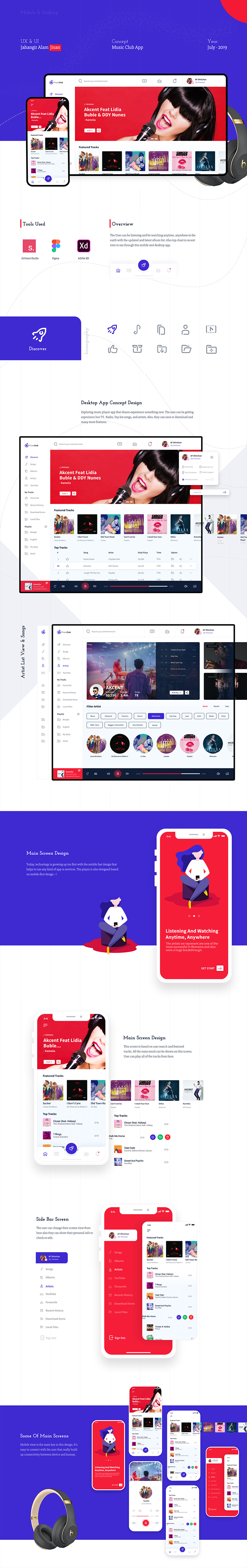 Awesome Music Player App Design