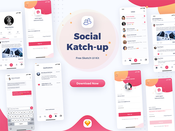 Awesome Social App Template