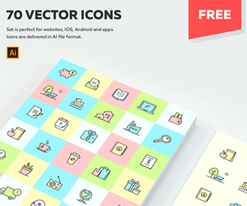 Free Download Creative Multi-Purpose Vector Icon Collection (AI)