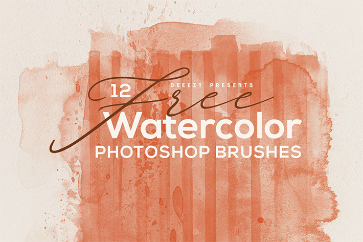 Creative Abstract Watercolor Photoshop Brushes