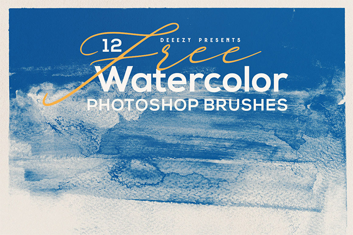 Creative Abstract Watercolor Photoshop Brushes