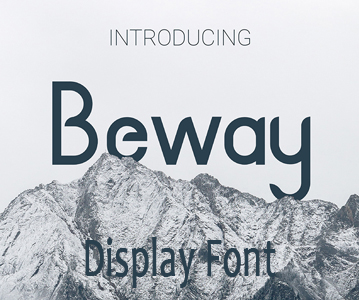 Free Download Beway Display Font For Headlines Posters And Logos