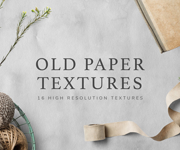 Freebie : Creative Old Paper Textures For Designers