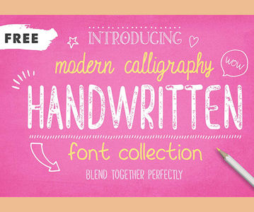 Free Download Modern Handwritten Display Font For Designers