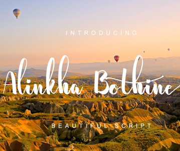 Free Download Awesome Stylish Alinkha Bothine Script Font (2019)
