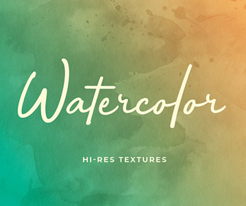Free Download Creative Hi-Resolution Watercolor Backgrounds Set