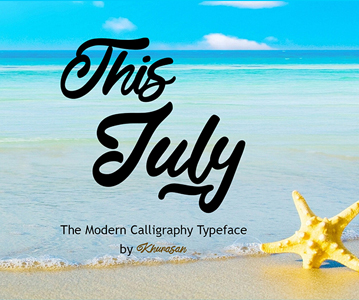 Free Download Awesome July Font For Designers
