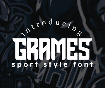 Free Download Awesome Grames Display Font
