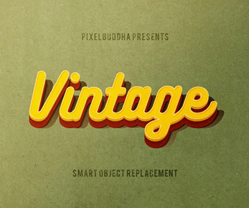 Free Download Awesome Vintage Text Effects For Designers
