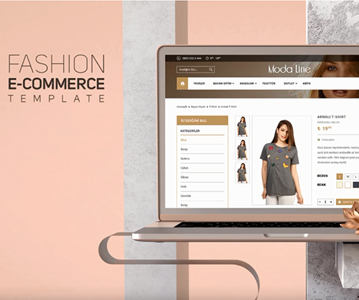 Freebie : Awesome Fashion Web Template (E commerce)