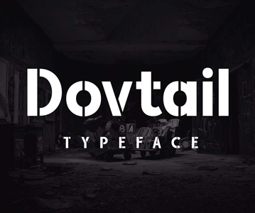 Free Download Elegant Dovetail Display Font