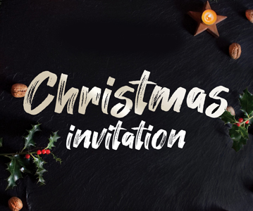 Free Download Christmas Invitation Flyer Template Design 2020