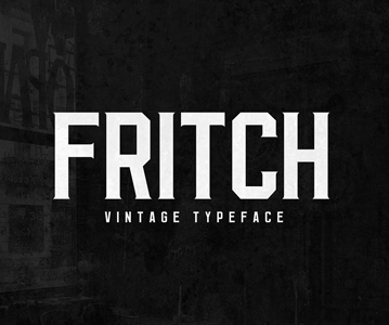 Free Download Creative Fritch Display Font