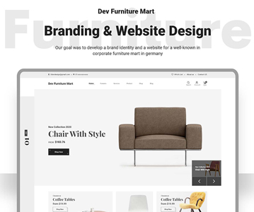 Free Download E-Commerce Website Template For Furniture Shop (UI Kit)