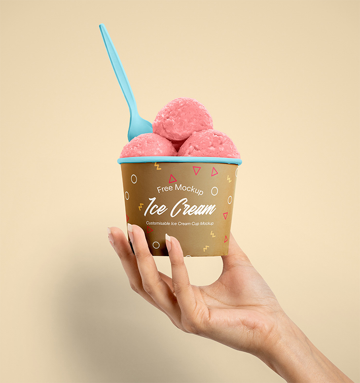 Summer Ice Cream Cup