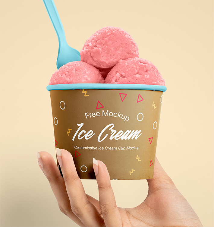 Summer Ice Cream Cup